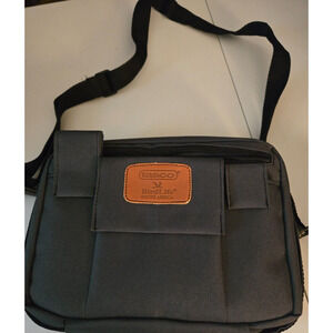 Tasco Bird Life South Africa Green Canvas Bag with Zippered Pockets‎